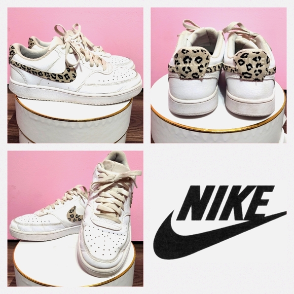 Nike Shoes - Nike Air Force 1 shoes - size 8.5 - Leopard details